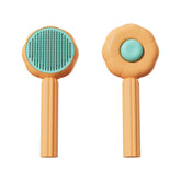 Sunflower Shape Pet Grooming Cat Comb